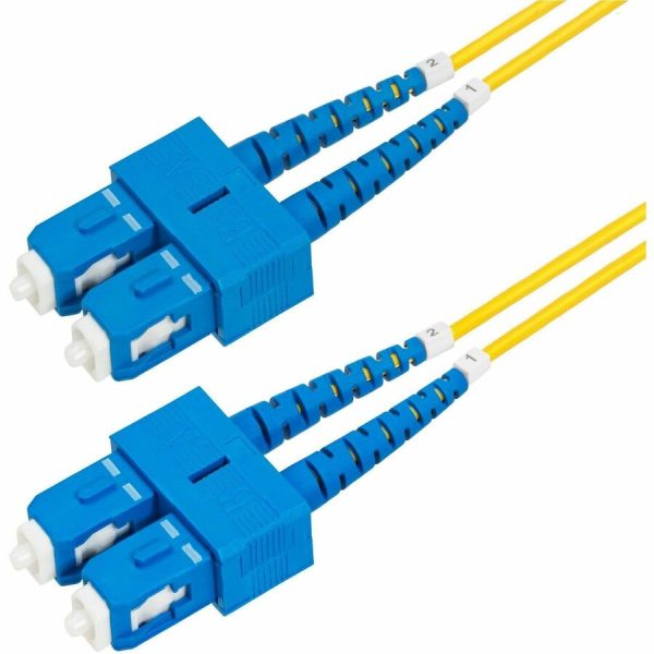 Startech 30m (98.4ft) Sc To Sc (upc) Os2 Single Mode Duplex Fiber Optic Cable, 9 125um, 4 For Cheap