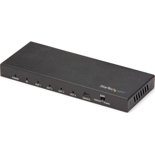 Startech Displays The Same Image With Sound On 4 Screens - Splits An Hdmi Video Signal Up For Discount