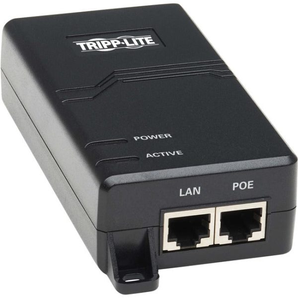 Tripp Lite Gigabit Midspan PoE+ Injector Active IEEE 802.3at 802.3af 1-Port Discount