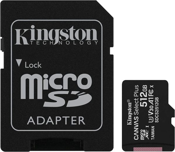 512GB Memory Card Kingston High Speed MicroSD Class 10 MicroSDXC - ONV37 Sale - Image 2