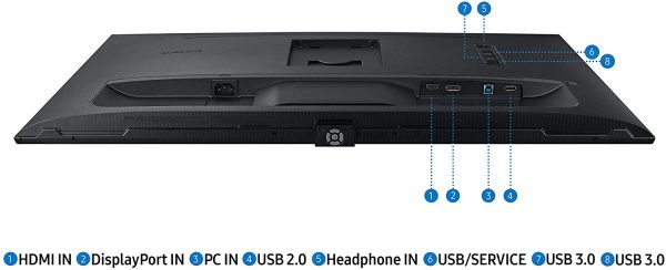 Samsung ViewFinity S60A 32-in QHD 2560x1440 Flat VA Computer Monitor Online Hot Sale - Image 4